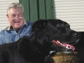 Charlie and granddog Ozzie