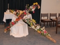 Flowers and The Cross